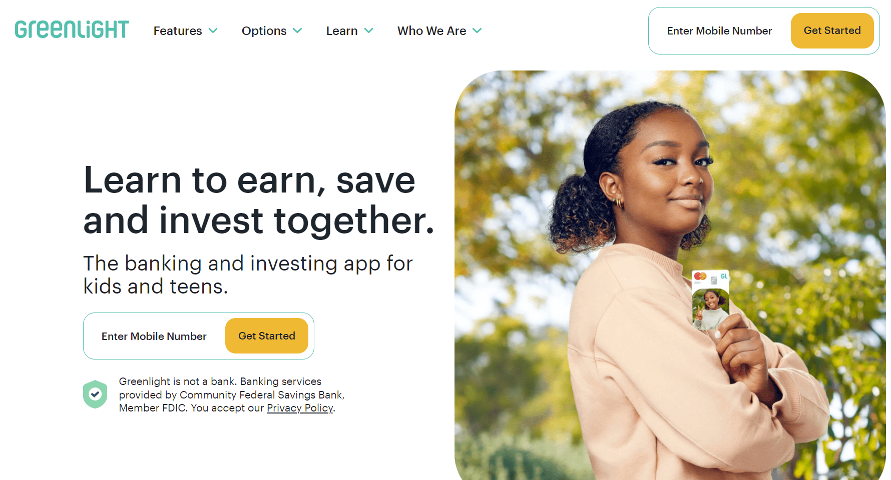 子ども向けのデビットカードを提供し、金融教育を支援する「Greenlight」の事例